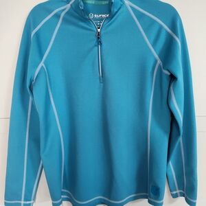 Sunice Blue Quarter-Zip Pullover
